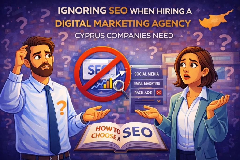 3. Ignoring SEO When Hiring a Digital Marketing Agency Cyprus Companies Need