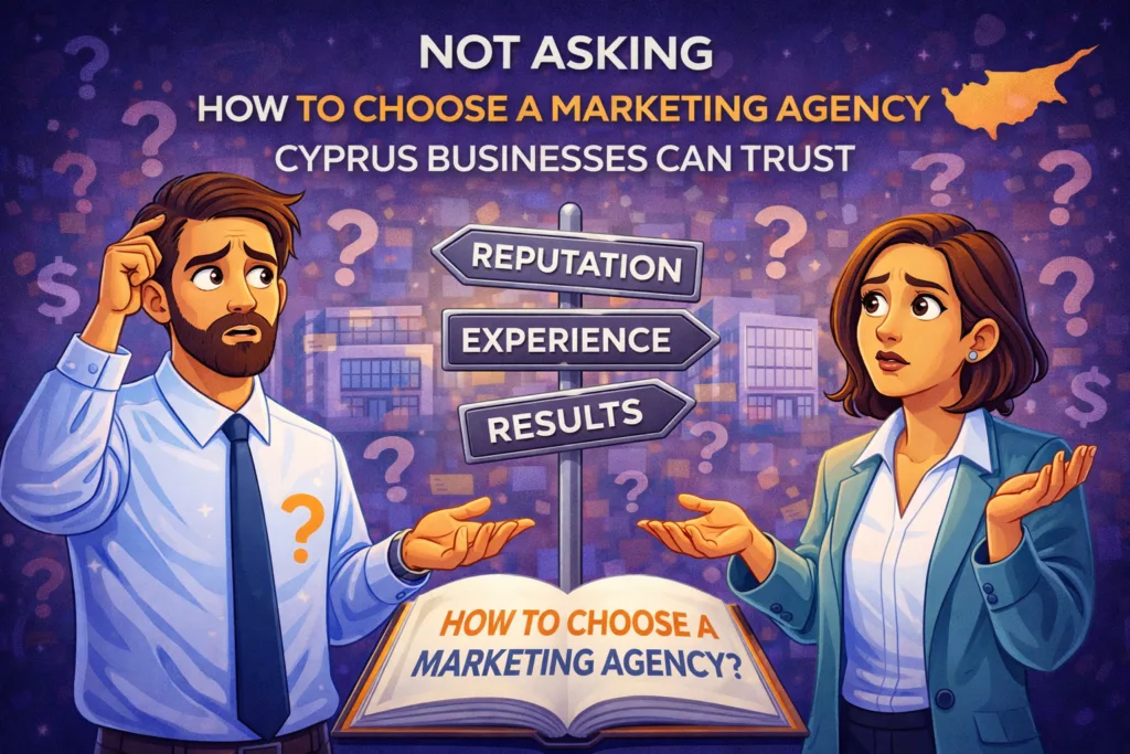 2. Not Asking How to Choose a Marketing Agency Cyprus Businesses Can Trust