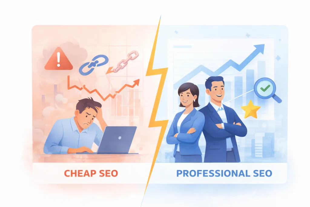 Cheap vs Professional SEO Services Cyprus