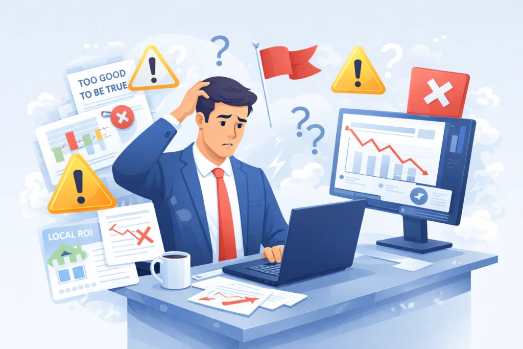 seo agency cyprus red flags warning