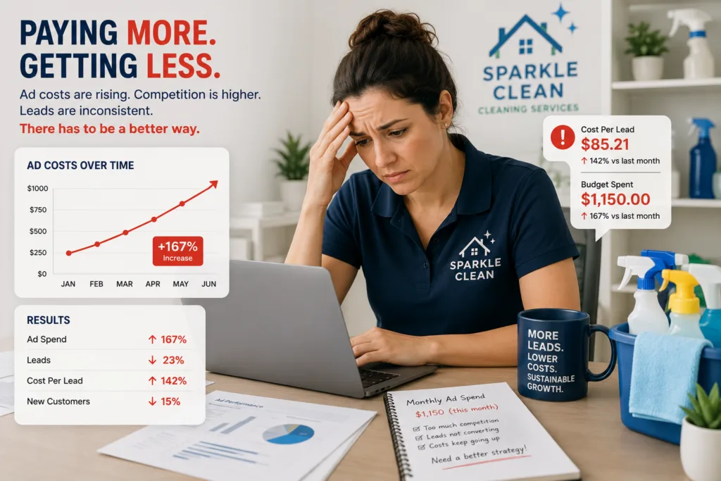 cleaning ads expensive