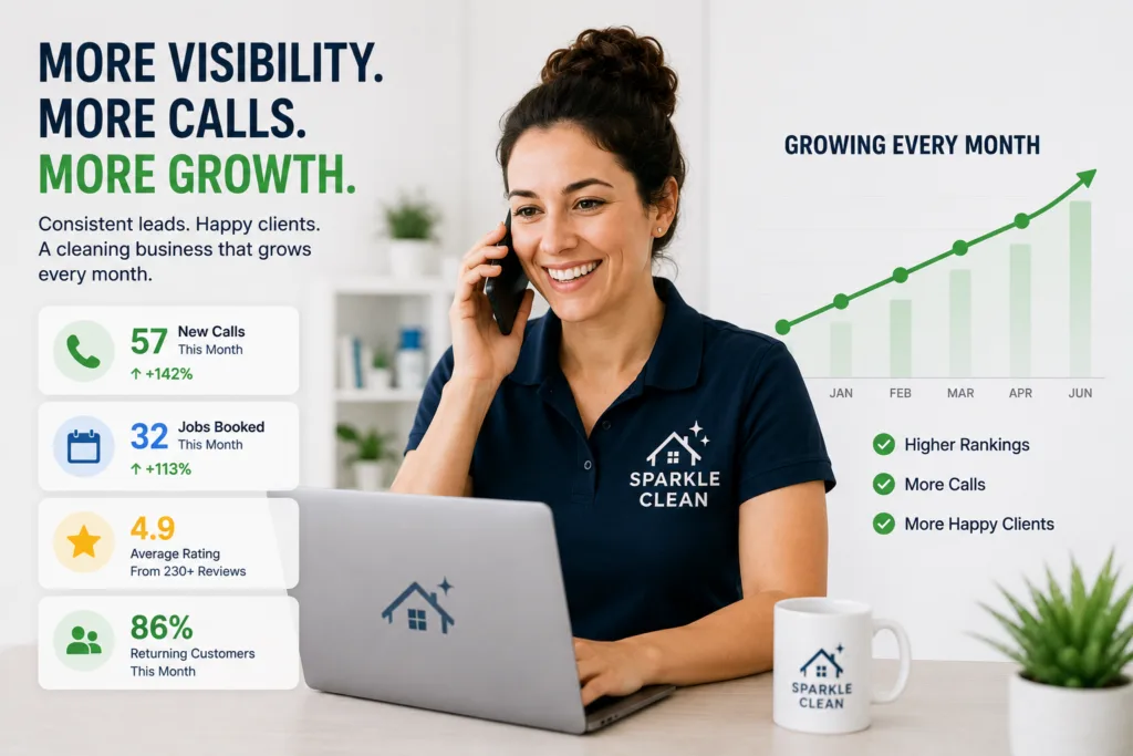 cleaning company growth calls