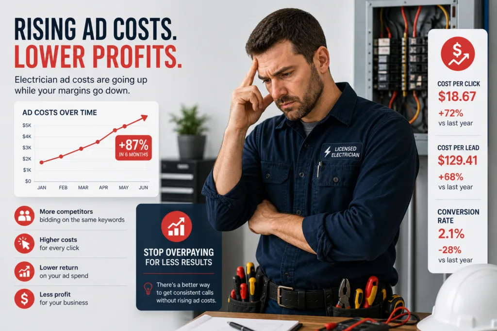 electrician ads expensive