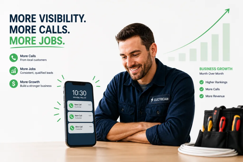 electrician business growth calls