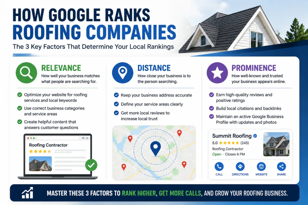 roofer google ranking factors