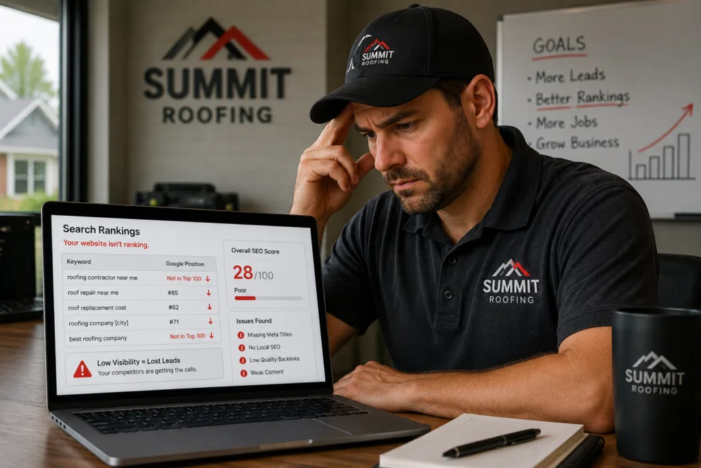 roofer seo usa ranking issues