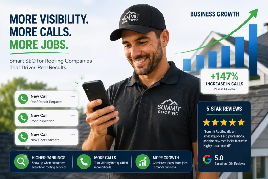 roofing company getting more calls