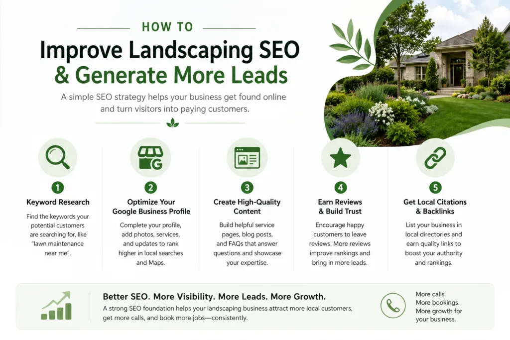 How to Improve Landscaping SEO and Generate More Leads