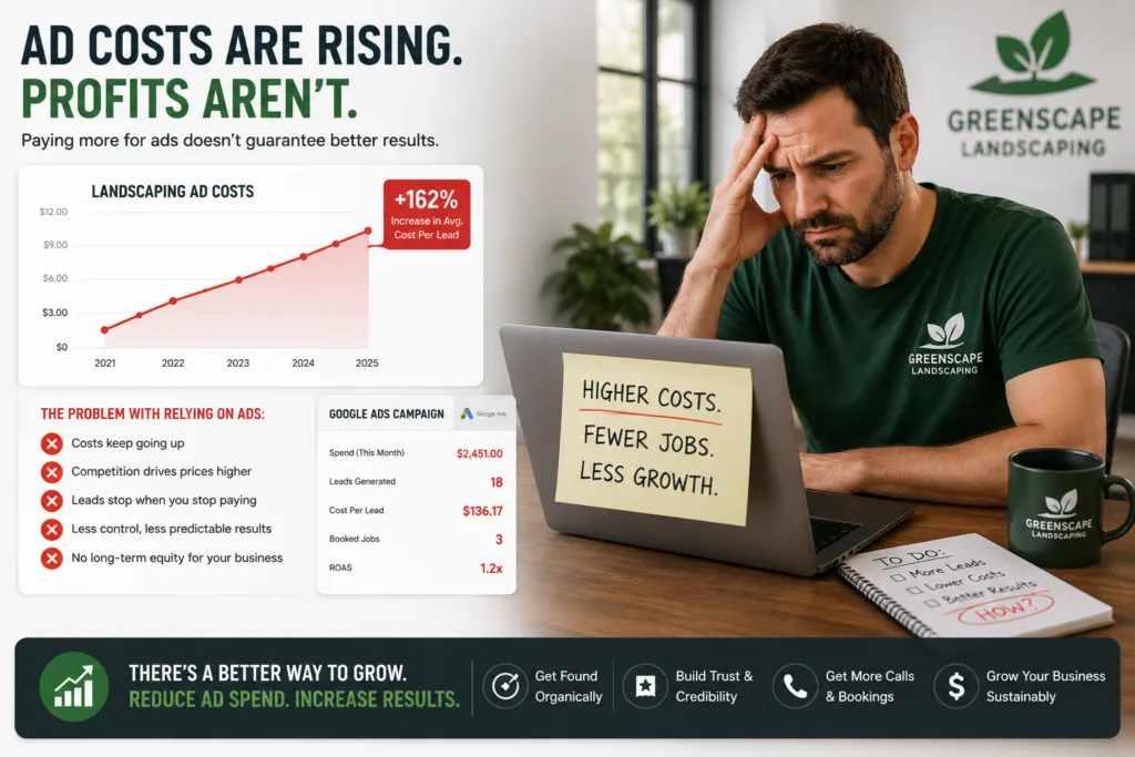 landscaping advertising costs