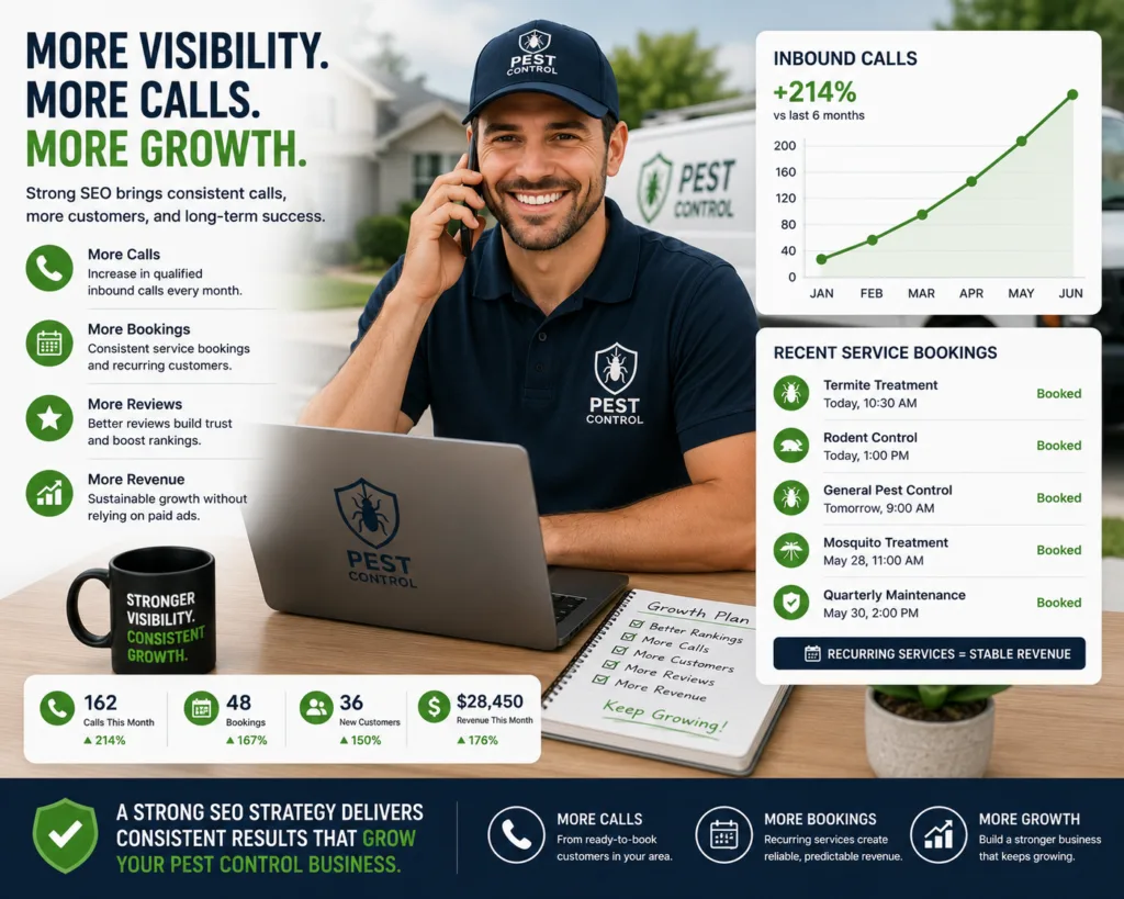 pest control business growth calls