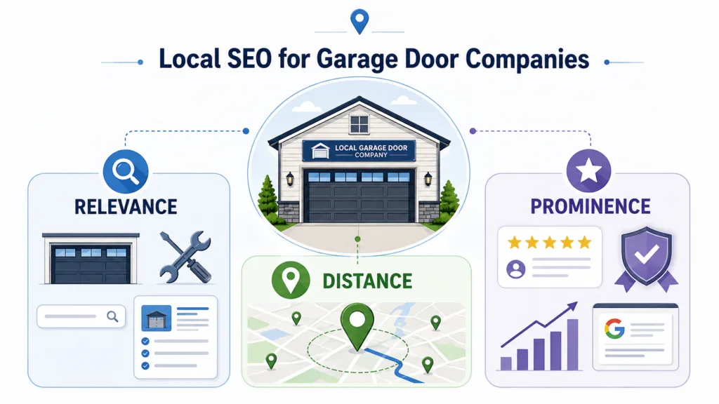 garage door google ranking factors