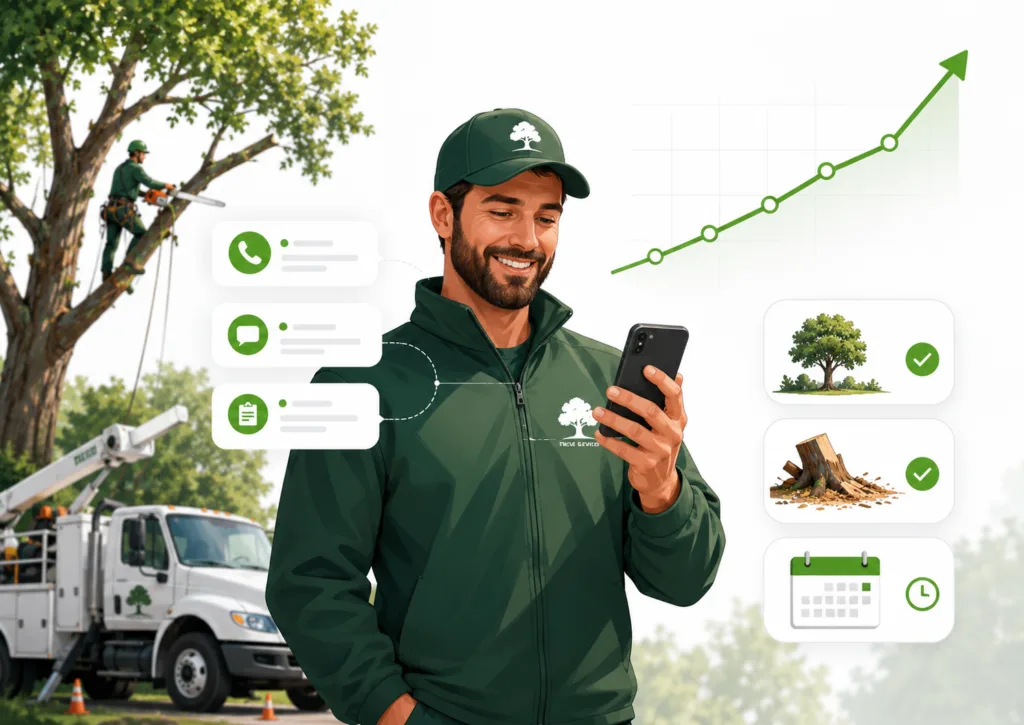 tree service business growth calls