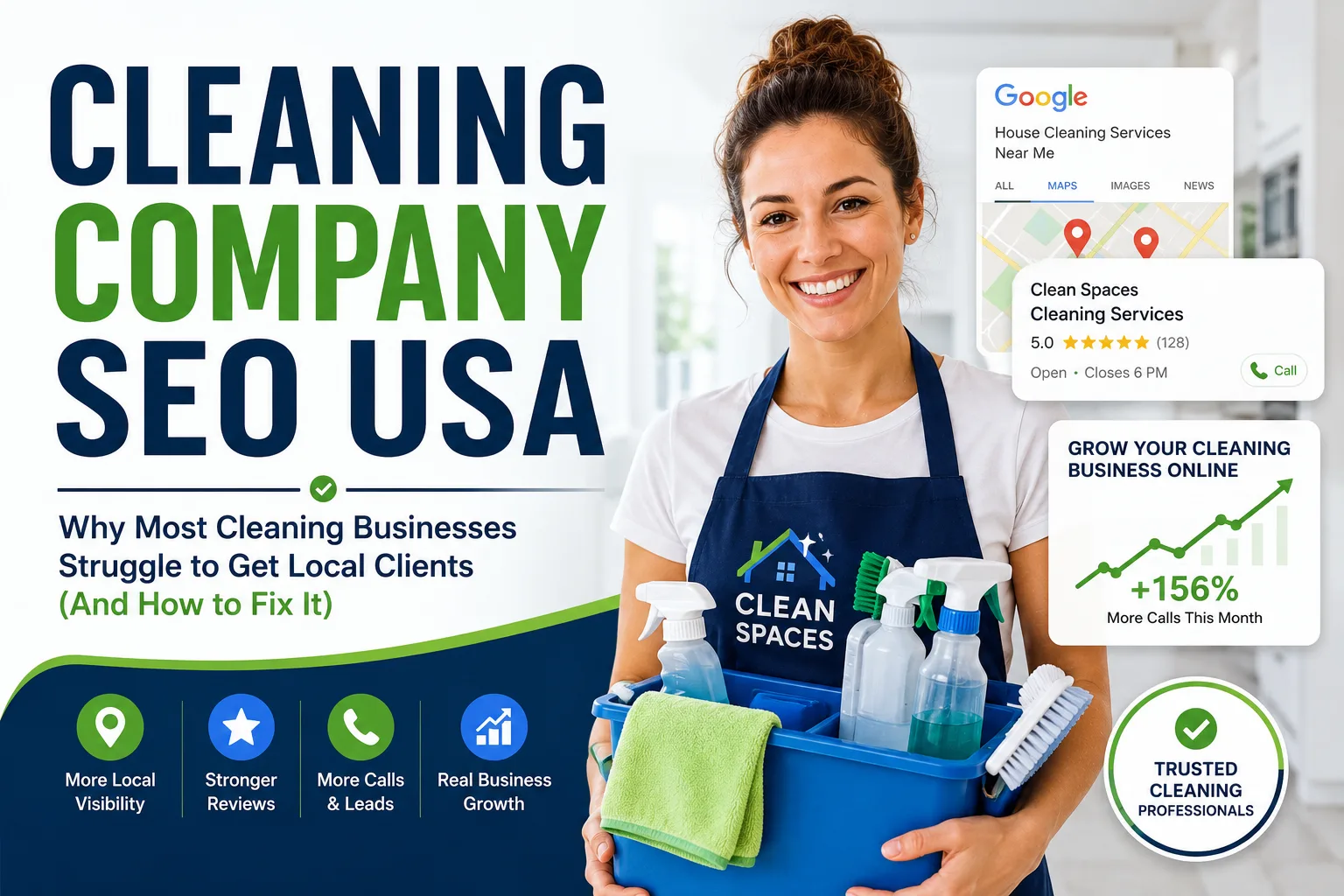 Cleaning Company SEO USA Why Most Cleaning Businesses Fail to Get Local Clients