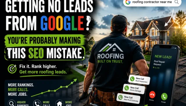 Roofer SEO USA Why Most Roofing Companies Fail to Get Leads from Google